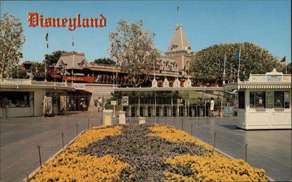 Disneyland USA Santa Fe Train Depot