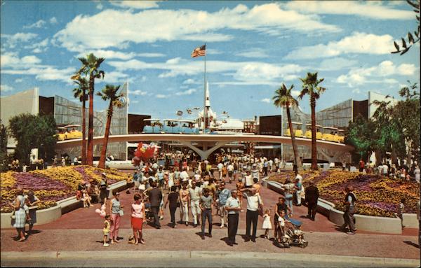 Disneyland - Tommorrowland Entrance Anaheim California