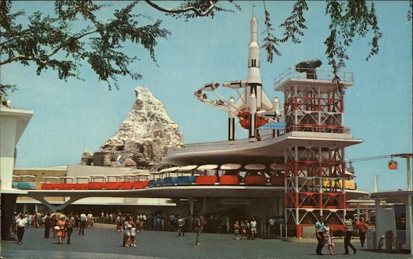 Tomorrowland Anaheim California Disney