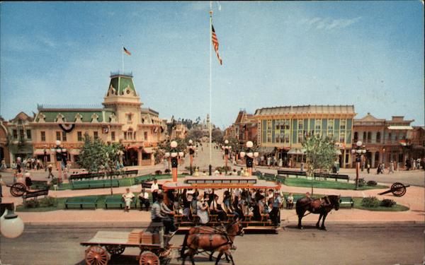 Town Square, Disneyland Anaheim California