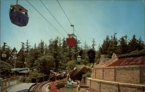 Disneyland Skyway Anaheim California