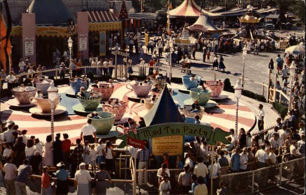 Mad Hatter's Tea Party, Disneyland Anaheim California