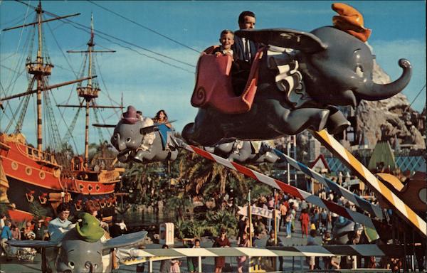 Disneyland - Dumbo-Fantasyland Anaheim California
