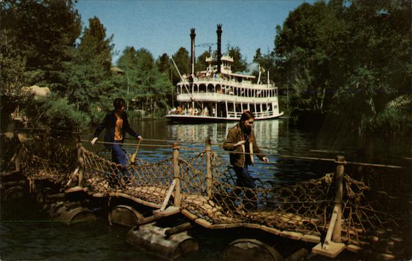 The Rivers of America, Disneyland Anaheim California