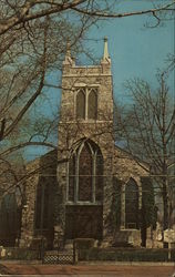 Saint John's Episcopal Church Salem, NJ Postcard Postcard