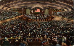 Interior of Methodist Auditorium showing Largest Organ in the World Interior of Methodist Auditorium showing Largest Organ in the World