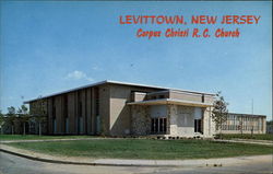 Corpus Christi R.C. Church Levittown, NJ Postcard Postcard