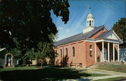 Saint Magdalene's Catholic Church and Shrine of the Blessed Mother Flemington, NJ Postcard Postcard