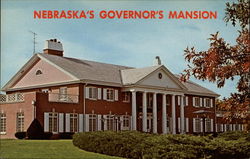 Nebraska Governor's Mansion Postcard