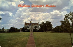 Oklahoma Governor's Mansion Postcard