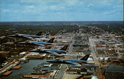 The Blue Angels, Navy's Famed Flight Demonstration Team Postcard