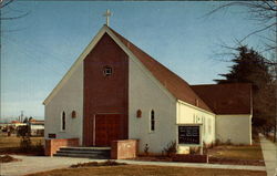 First Lutheran Church, East Tulare and Elizabeth Way Dinuba, CA Postcard Postcard