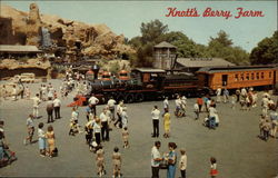Mine Ride and Train, Knott's Berry Farm Mine Ride and Train, Knott's Berry Farm