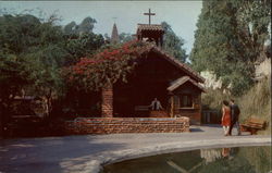 The Little Chapel by the Lake Buena Park, CA Postcard 