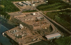 Industrial Park at Alaska's oil capitol Kenai, AK Postcard Postcard