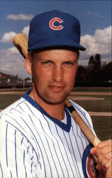 Mark Grace, 17 Chicago Cubs, First Base Postcard