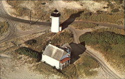 Race Point Lighthouse, Cape Cod Postcard