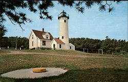 West Chop Lighthouse Martha's Vineyard, MA Postcard Postcard