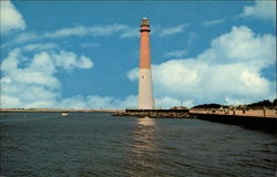 Historic Barnegat Lighthouse New Jersey Postcard Postcard