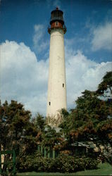 Light House at Cape May Point Postcard