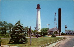 Lighthouse Cape May Point, NJ Postcard Postcard