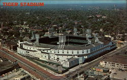 Tiger Stadium Postcard
