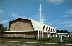 First United Evangelical Lutheran Church West Palm Beach, FL Postcard Postcard