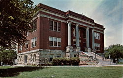 Chautauqua County Court House Sedan, KS Postcard Postcard