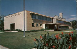 Dickinson County Courthouse Abilene, KS Postcard Postcard
