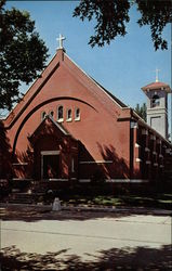 St. Mary's Catholic Church Fairfield, IA Postcard Postcard