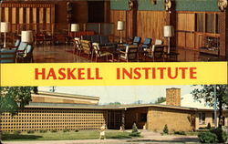 Stidham Building, Haskell Institute Lawrence, KS Postcard Postcard