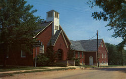 First Baptist Church Postcard