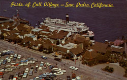 Ports of Call Village San Pedro, CA Postcard Postcard