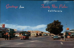 Greetings from Twentynine Palms Twenty Nine Palms, CA Postcard Postcard