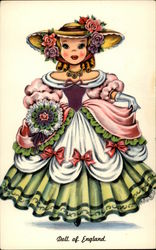 Doll of England Postcard