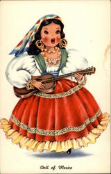 Doll of Mexco Postcard Postcard