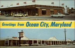 Greetings from Ocena City, Maryland Ocean City, MD Postcard Postcard