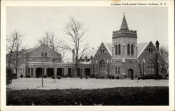 Graham Presbyterian Church North Carolina Postcard Postcard