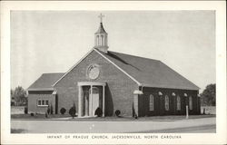 Infant of Prague Church Jacksonville, NC Postcard Postcard