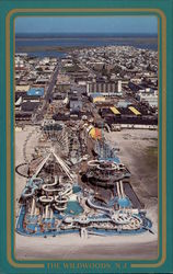 Bird's Eye View of Mariner's Landing Postcard