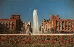 Drumheller Fountain Postcard