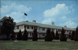 Administration Building Memphis Naval Air Station Millington, TN Postcard Postcard