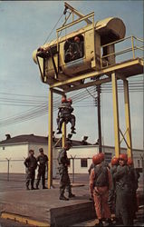 Helicopter Hoist Fairchild Air Force Base, WA Postcard Postcard