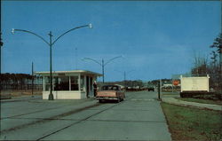 Entrance to the Little Creek Amphibious Base Norfolk, VA Postcard Postcard