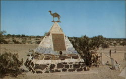 Hi Jolly's (Hadji Ali) Tomb Quartzsite, AZ Postcard Postcard