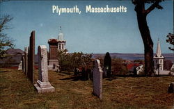 Burial Hill Postcard