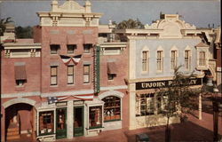 Corner of Main and Center Streets, Disneyland Postcard