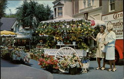 Disneyland Flower Mart Postcard
