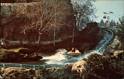 Bobsled Run, Disneyland Postcard