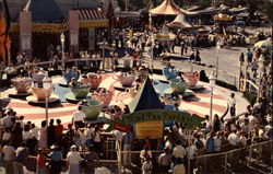 Mad Hatter's Tea Party, Disneyland Postcard